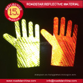 Tráfico microprisma reflectante pvc guantes